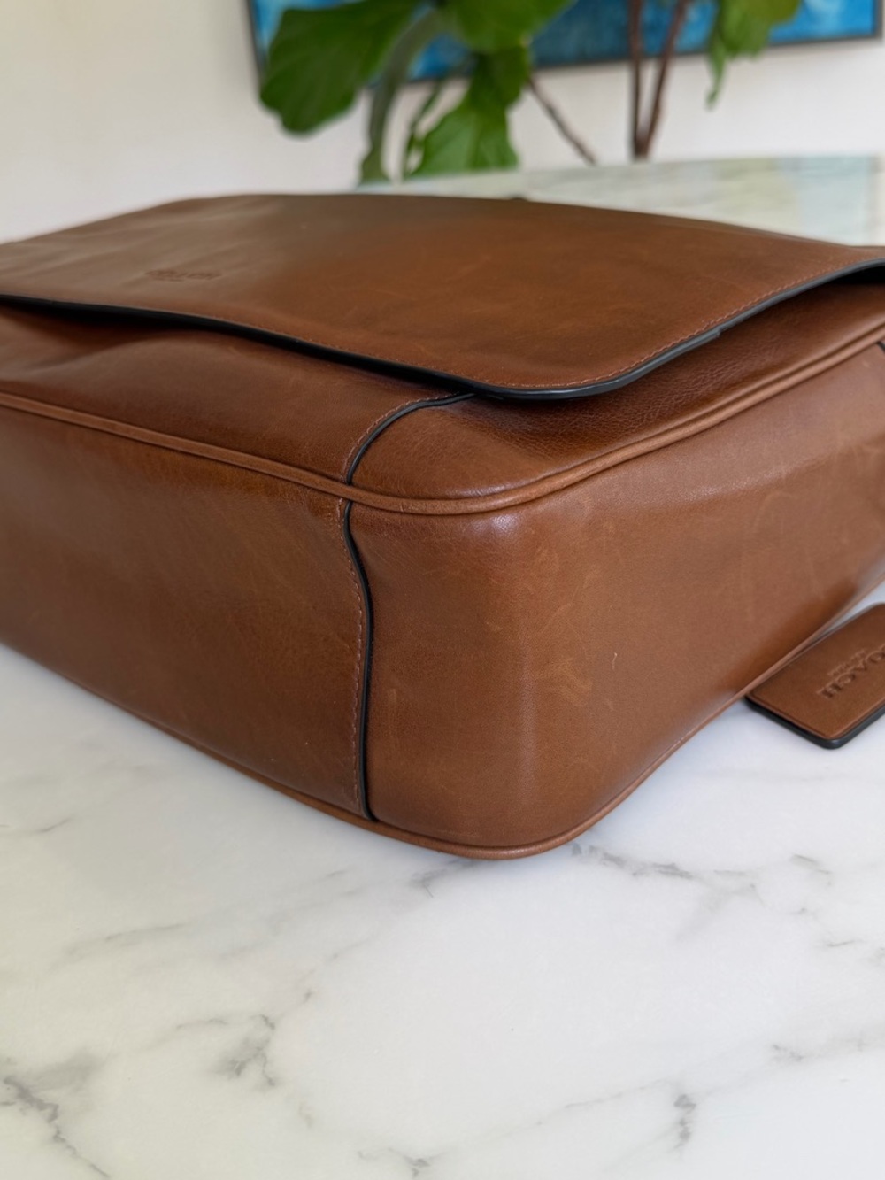 Coach Metropolitan Courier Leather Laptop Messenger Shoulder Bag Briefcase 72061 - Picture 10 of 16